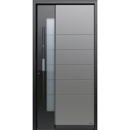 Porte d’entrée aluminium Pirnar Ultimum Multilevel 506 GLASS sur mesure