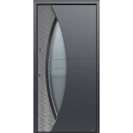 Porte d’entrée aluminium Pirnar Ultimum Multilevel 507 DUNE sur mesure
