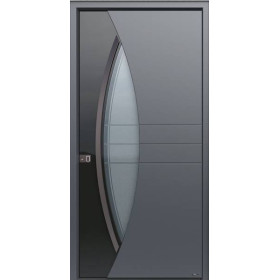 Porte d’entrée aluminium Pirnar Ultimum Multilevel 507 GLASS sur mesure