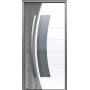 Porte d’entrée aluminium Pirnar Ultimum Multilevel 509 DUNE sur mesure