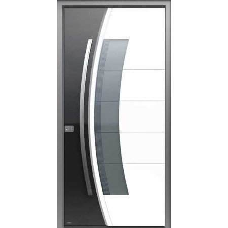 Porte d’entrée aluminium Pirnar Ultimum Multilevel 509 GLASS sur mesure