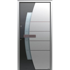 Porte d’entrée aluminium Pirnar Ultimum Multilevel 510 GLASS sur mesure