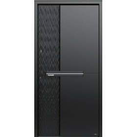 Porte d’entrée aluminium Pirnar Ultimum Multilevel 515 A DUNE sur mesure
