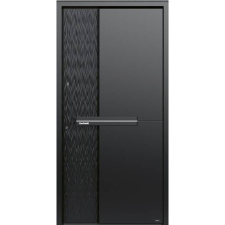 Porte d’entrée aluminium Pirnar Ultimum Multilevel 515 A DUNE sur mesure