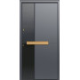 Porte d’entrée aluminium Pirnar Ultimum Multilevel 515 A GLASS sur mesure
