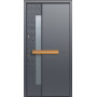 Porte d’entrée aluminium Pirnar Ultimum Multilevel 515 DUNE sur mesure