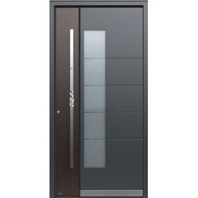 Porte d’entrée aluminium Pirnar Ultimum Multilevel 517 ALU sur mesure