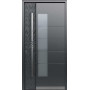 Porte d’entrée aluminium Pirnar Ultimum Multilevel 517 DUNE sur mesure