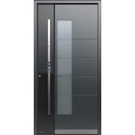 Porte d’entrée aluminium Pirnar Ultimum Multilevel 517 GLASS sur mesure