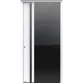 Porte d’entrée aluminium Pirnar Ultimum Multilevel 523 A DUNE sur mesure