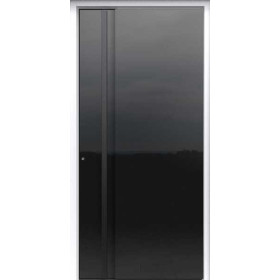 Porte d’entrée aluminium Pirnar Ultimum Multilevel 523 A GLASS sur mesure