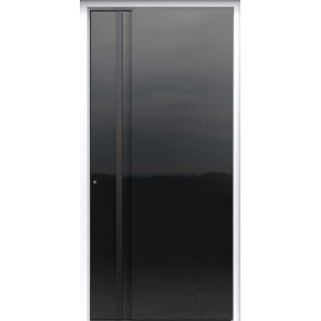 Porte d’entrée aluminium Pirnar Ultimum Multilevel 523 A GLASS sur mesure