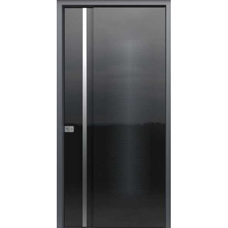 Porte d’entrée aluminium Pirnar Ultimum Multilevel 523 GLASS sur mesure