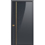 Porte d’entrée aluminium Pirnar Ultimum Multilevel 527 A DUNE sur mesure
