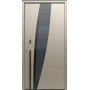 Porte d’entrée aluminium Pirnar Ultimum Multilevel 529 ALU sur mesure