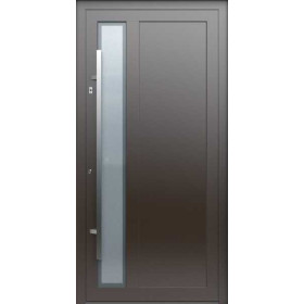 Porte d’entrée aluminium Pirnar Atrium 4230 sur mesure