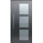 Porte d’entrée aluminium Pirnar Atrium 4240 sur mesure
