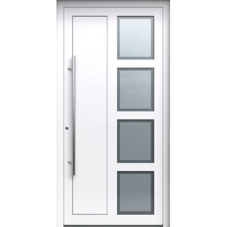 Porte d’entrée aluminium Pirnar Atrium 4250 sur mesure