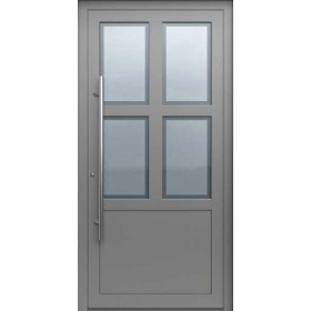 Porte d’entrée aluminium Pirnar Atrium 4270 sur mesure