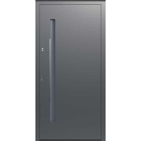 Porte d’entrée aluminium Pirnar Quantum Q10 sur mesure