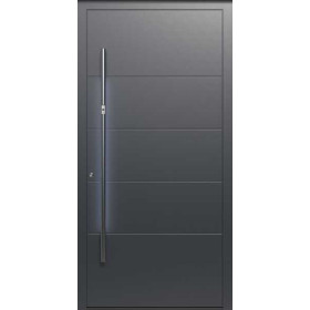 Porte d’entrée aluminium Pirnar Quantum Q20 sur mesure