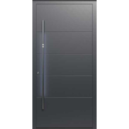Porte d’entrée aluminium Pirnar Quantum Q20 sur mesure