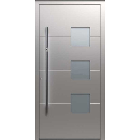 Porte d’entrée aluminium Pirnar Quantum Q40 sur mesure