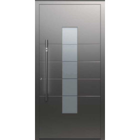 Porte d’entrée aluminium Pirnar Quantum Q50 sur mesure