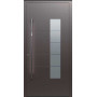 Porte d’entrée aluminium Pirnar Quantum Q60 sur mesure