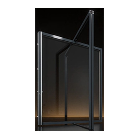 Porte pivot Golfe – Tehni Superior vitrée sur mesure | A2T