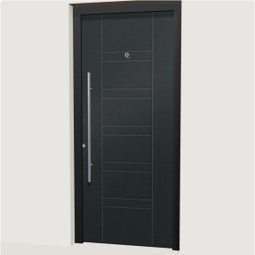 Porte d’entrée aluminium multicadres Toulouse | A2T Distributions
