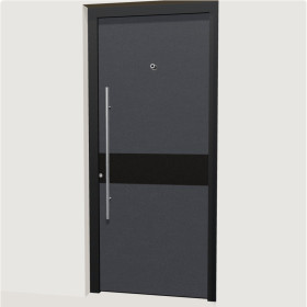Porte d’entrée aluminium multicadres Montpellier | A2T Distributions