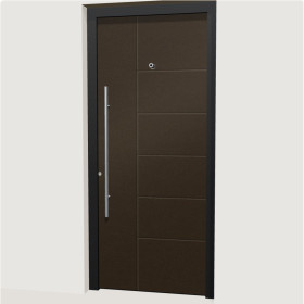 Porte d’entrée aluminium multicadres Le Mans | A2T Distributions