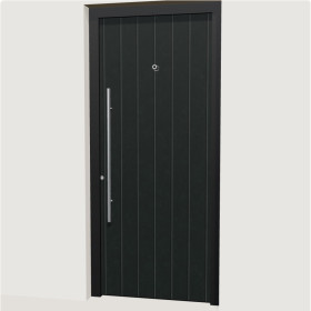 Porte d’entrée aluminium multicadres Amiens | A2T Distributions