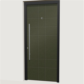 Porte d’entrée aluminium multicadres Perpignan | A2T Distributions