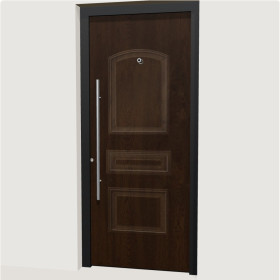 Porte d’entrée aluminium multicadres Chambéry | A2T Distributions