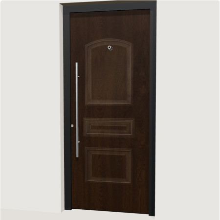 Porte d’entrée aluminium multicadres Chambéry | A2T Distributions