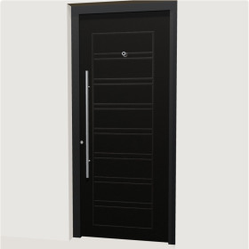 Porte d’entrée aluminium multicadres Albi | A2T Distributions