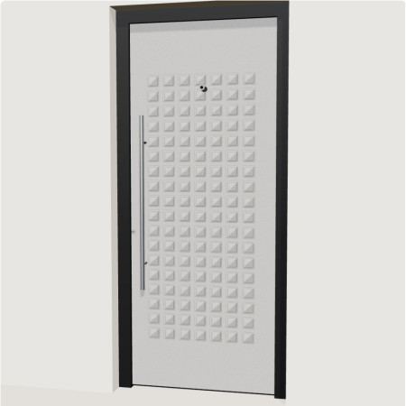 Porte d’entrée aluminium multicadres Béziers | A2T Distributions