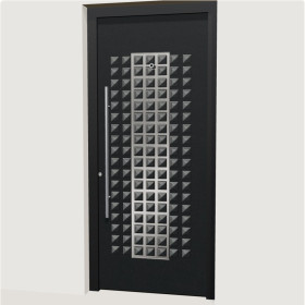 Porte d’entrée aluminium multicadres Narbonne | A2T Distributions