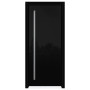 Porte d’entrée multicadres verre noir Deauville | A2T Distributions