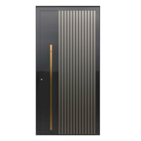 Porte d’entrée Pirnar Vertical Grace 654 A ALU sur mesure | A2T