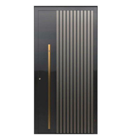 Porte d’entrée Pirnar Vertical Grace 655 A ALU sur mesure | A2T
