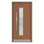 Porte d’entrée bois Pirnar 0100 sur mesure | A2T