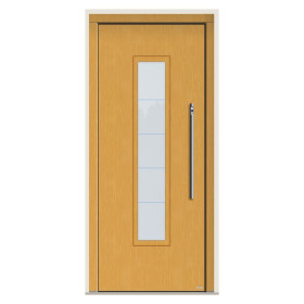 Porte d’entrée bois Pirnar 1031 sur mesure | A2T