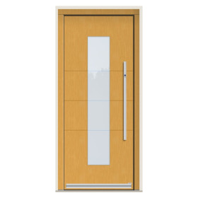 Porte d’entrée bois Pirnar 1081 sur mesure | A2T