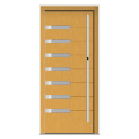 Porte d’entrée bois Pirnar 1110 sur mesure | A2T