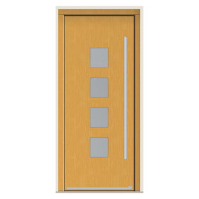 Porte d’entrée bois Pirnar 1401 sur mesure | A2T