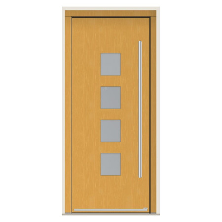 Porte d’entrée bois Pirnar 1401 sur mesure | A2T