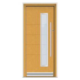 Porte d’entrée bois Pirnar 2521 sur mesure | A2T